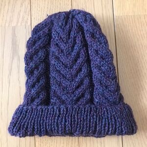 Handmade Purple Toque